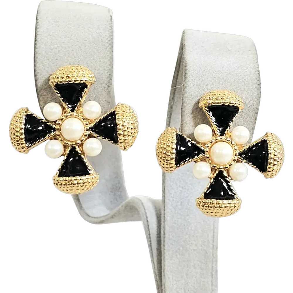 Vintage PREMIER DESIGNS "Monarch" Maltese Cross C… - image 1