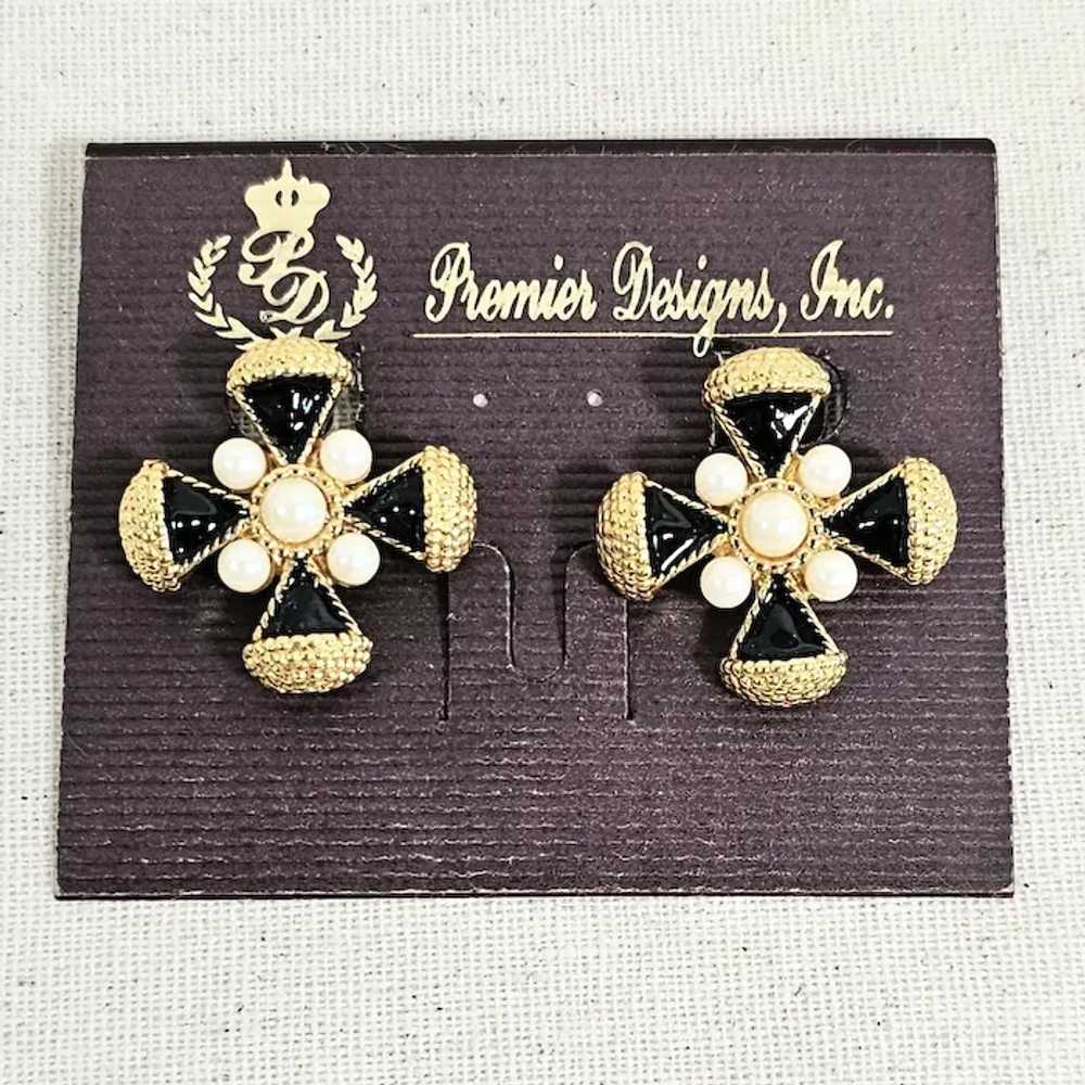 Vintage PREMIER DESIGNS "Monarch" Maltese Cross C… - image 2