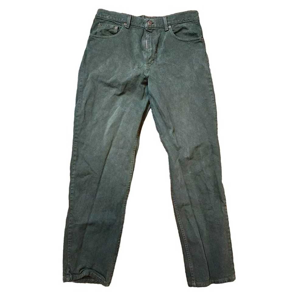 Vintage Green Levis 550 Size 34x30 Men's Jeans - image 1