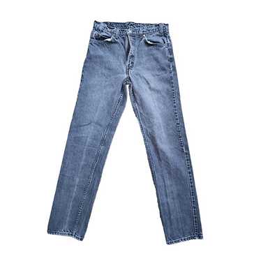 Vintage Levis Orange Tab Jeans Mens 35 x 24 Black… - image 1