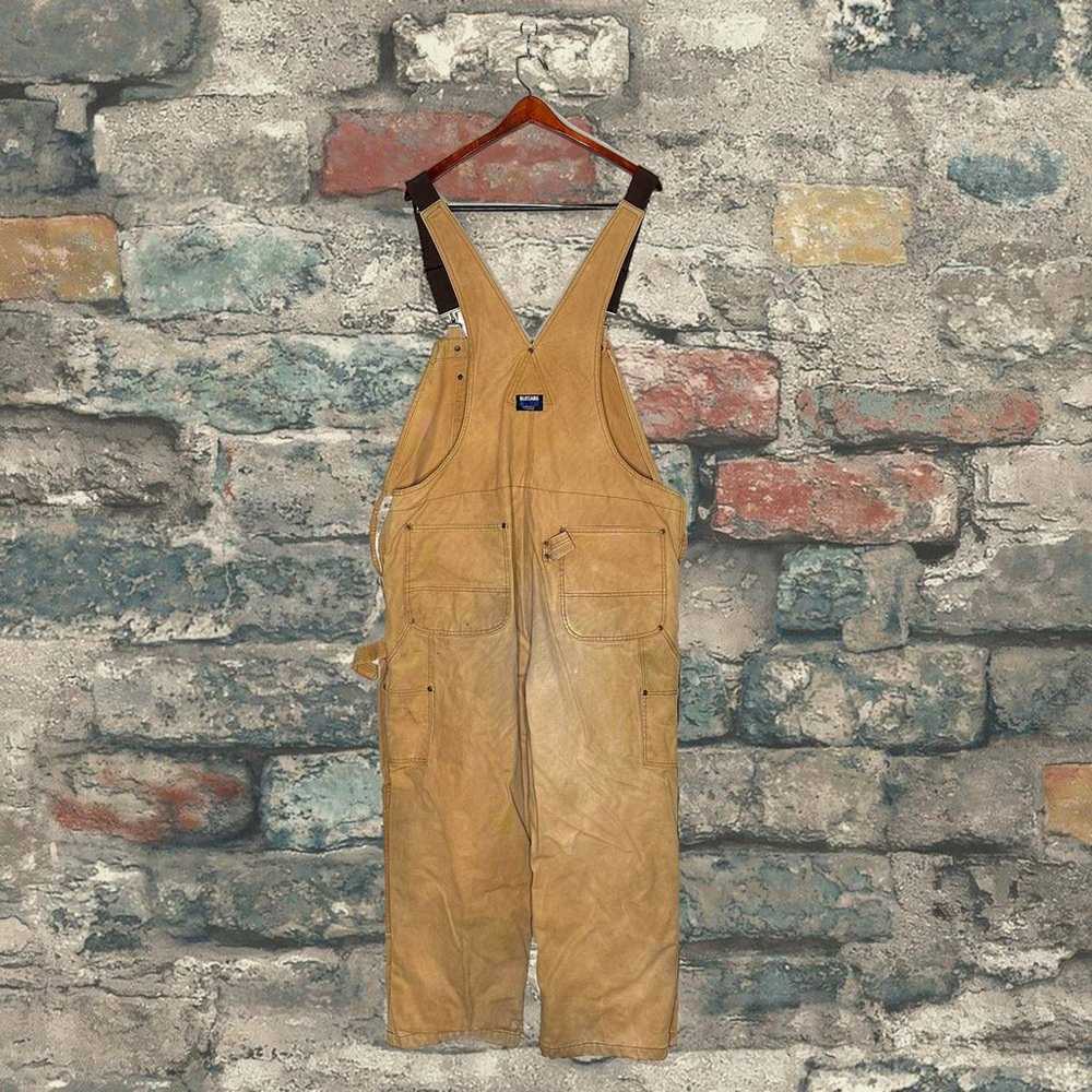 Vintage Walls Coveralls Insulated Canvas Tan Work… - image 2