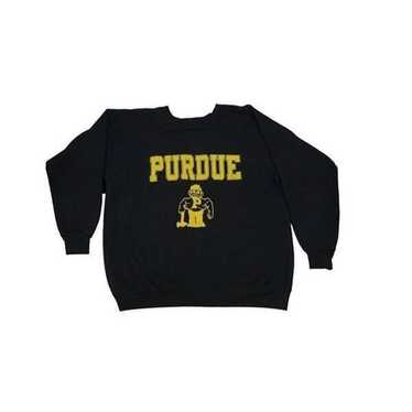 Vintage 80's Purdue University College Sweatshirt… - image 1