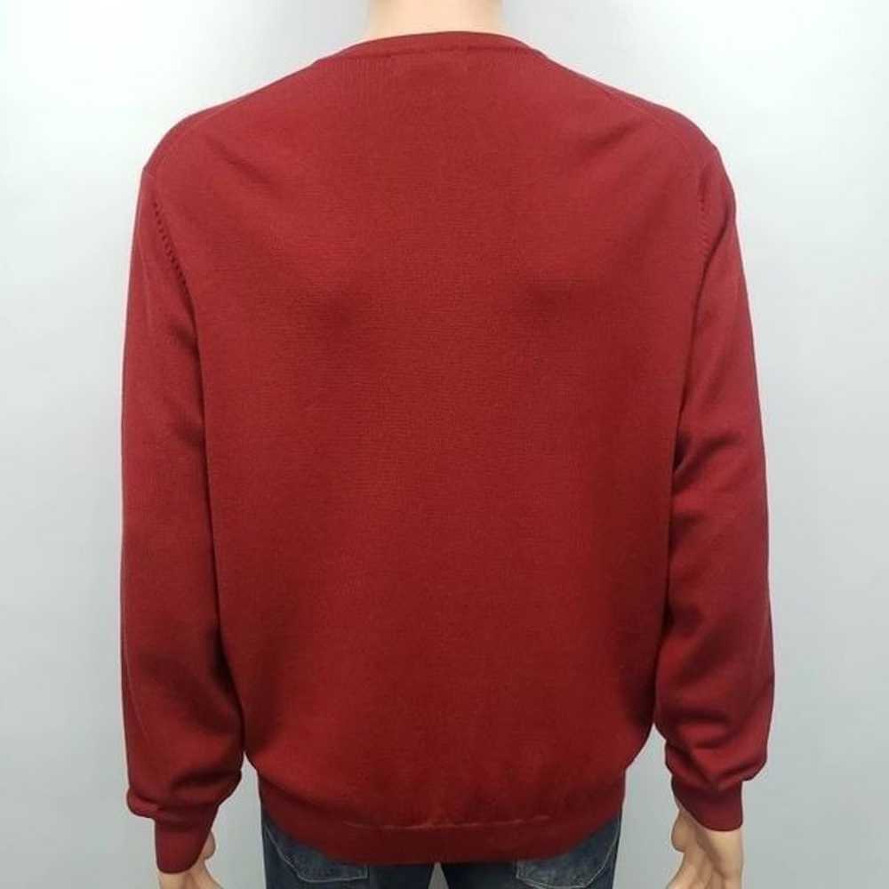 Brooks Brothers Merino Wool Blend V-Neck Sweater … - image 9