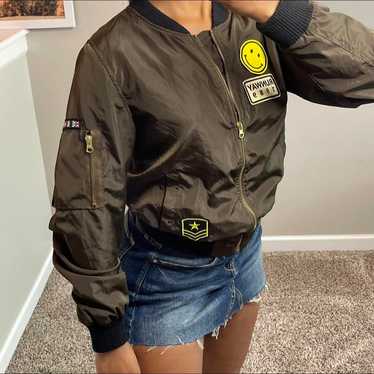 LOVE TREE BOMBER JACKET