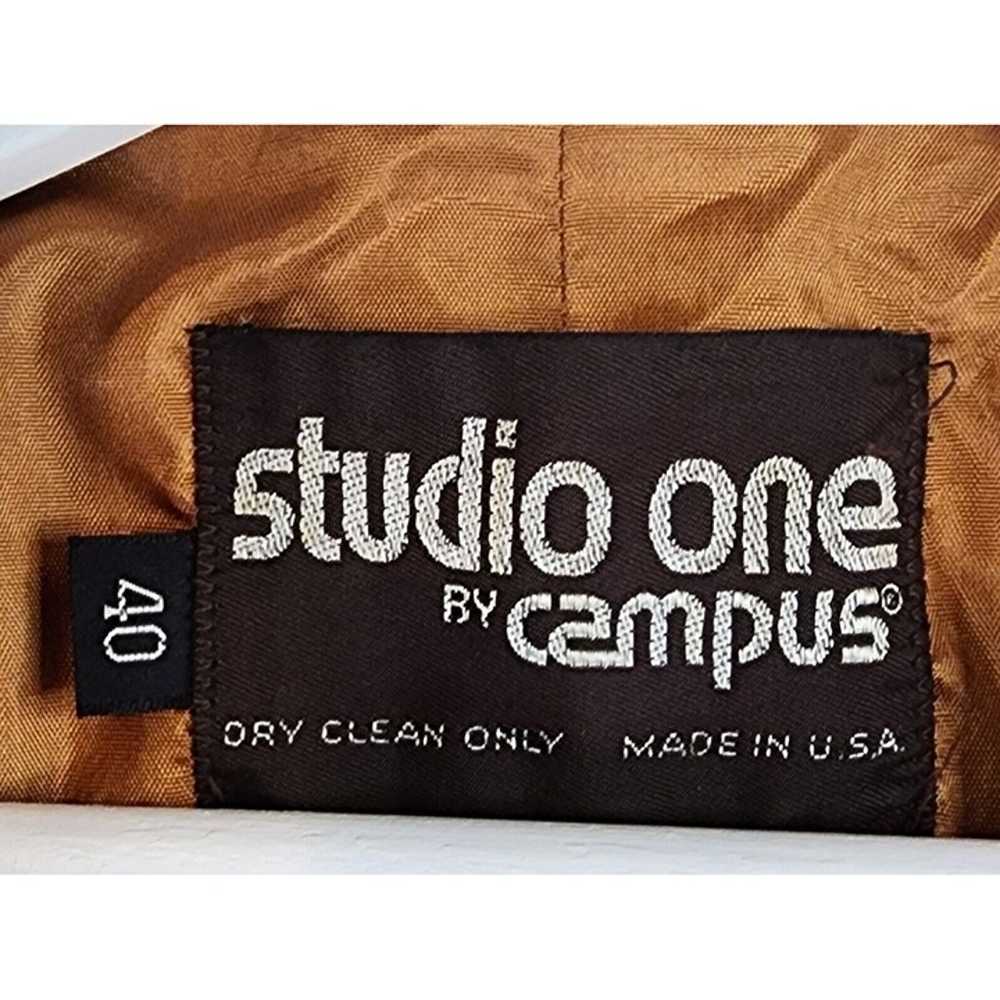 Studio One by Campus Jacket Mens 40 Burnt Orange … - image 4