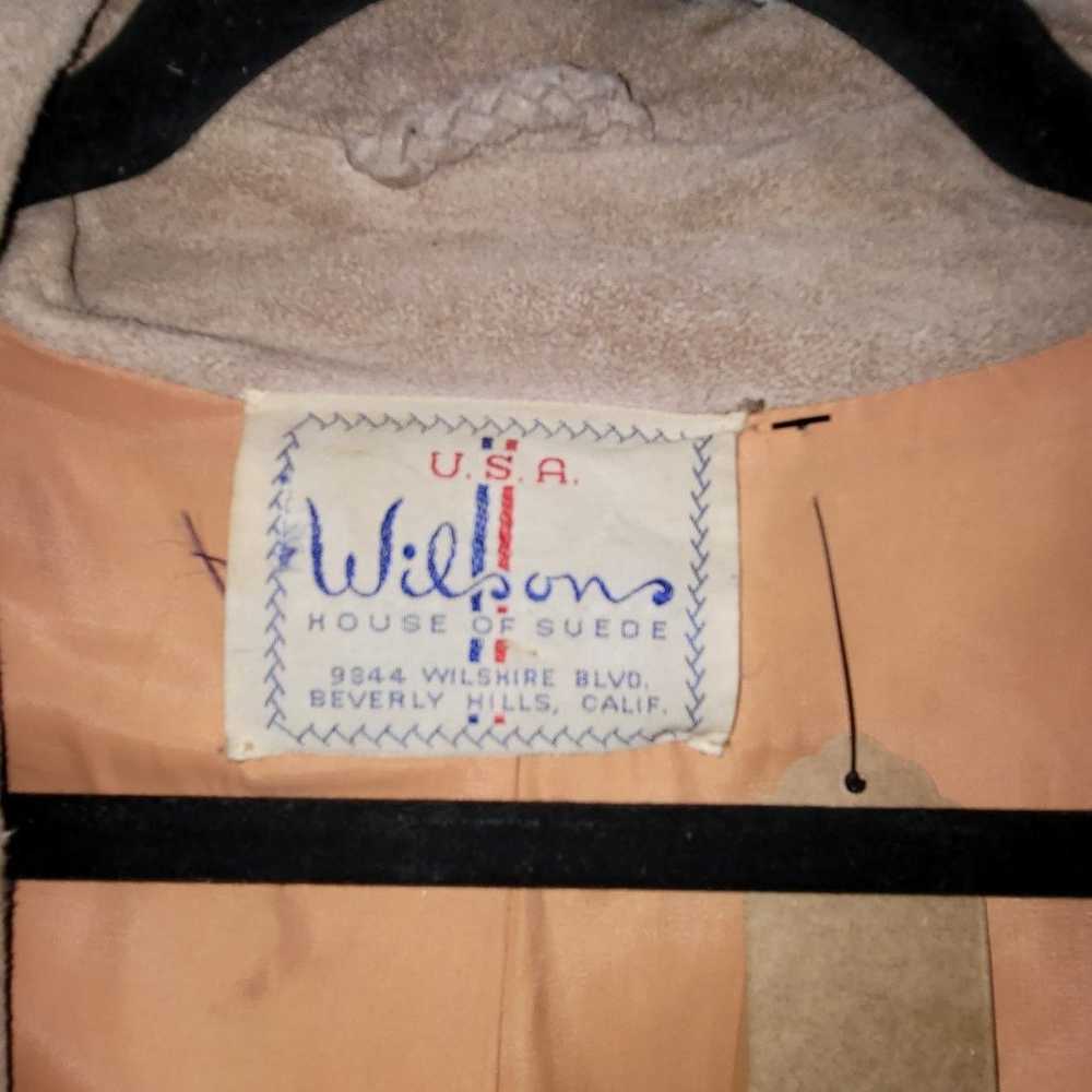 Vintage Wilson's suede leather jacket - image 6