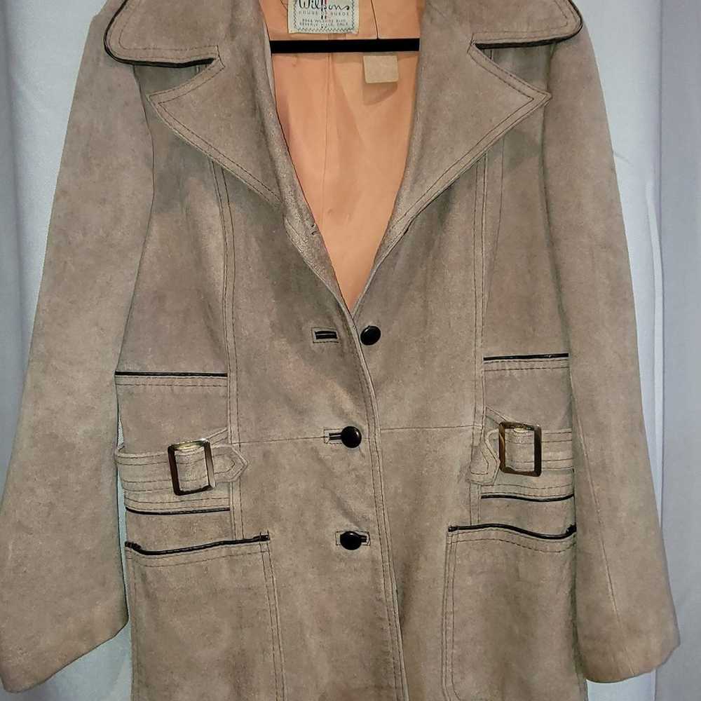 Vintage Wilson's suede leather jacket - image 7