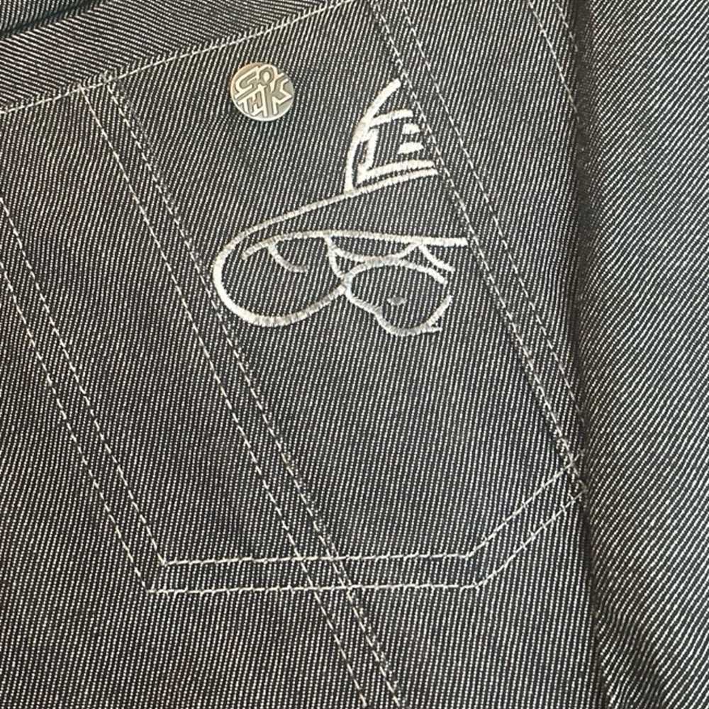 Vintage Y2K SOHK Denim Carpenter Jacket - image 6