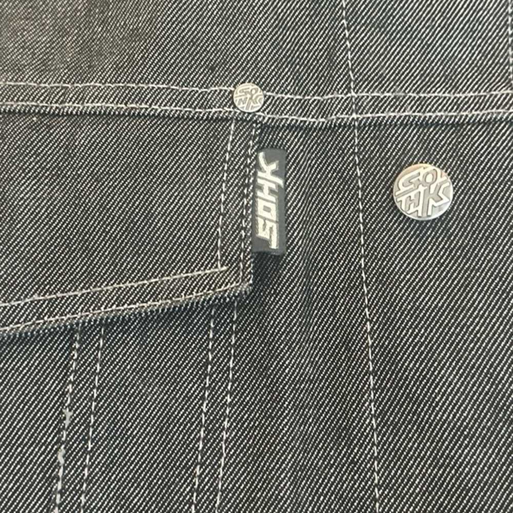 Vintage Y2K SOHK Denim Carpenter Jacket - image 7