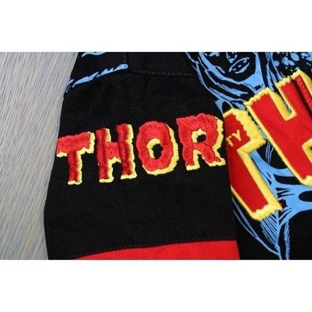 Vintage 90s Marvel Thor Embroidered Jacket Size 2… - image 3