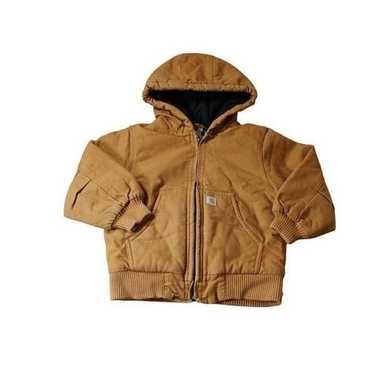 Vintage 90s Carhartt J140 Workwear Jacket Tan Siz… - image 1