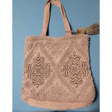 Lovestitch Beaded Day Trip Tote Bag - image 1