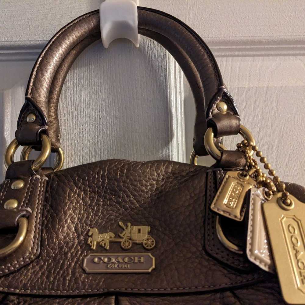 Authentic Coach purse - image 3