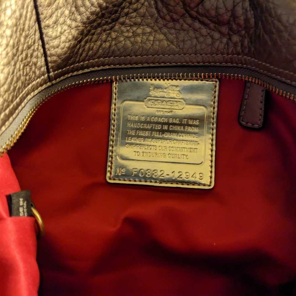 Authentic Coach purse - image 5