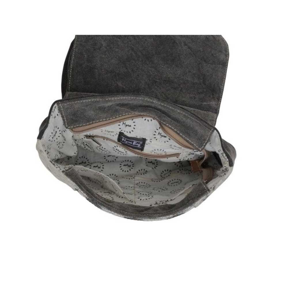 Myra Bag Handmade Isabela Backpack Upcycled Canva… - image 7