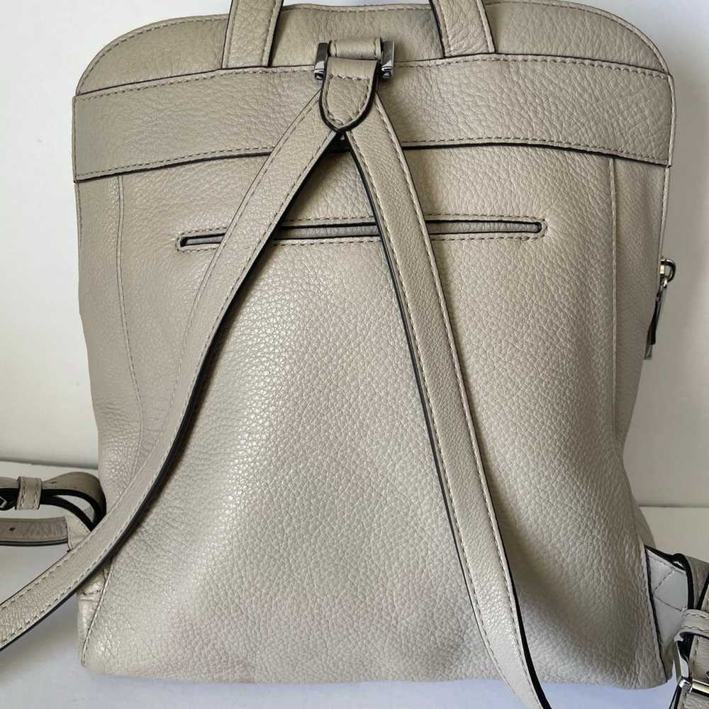 Michael Kors Rhea Zip Medium Slim Leather Backpac… - image 4
