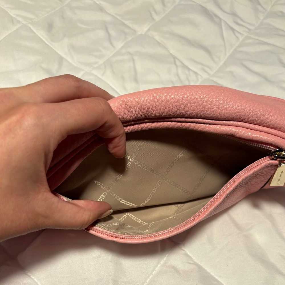 Michael Kors Pink Leather Belt Bag - image 4