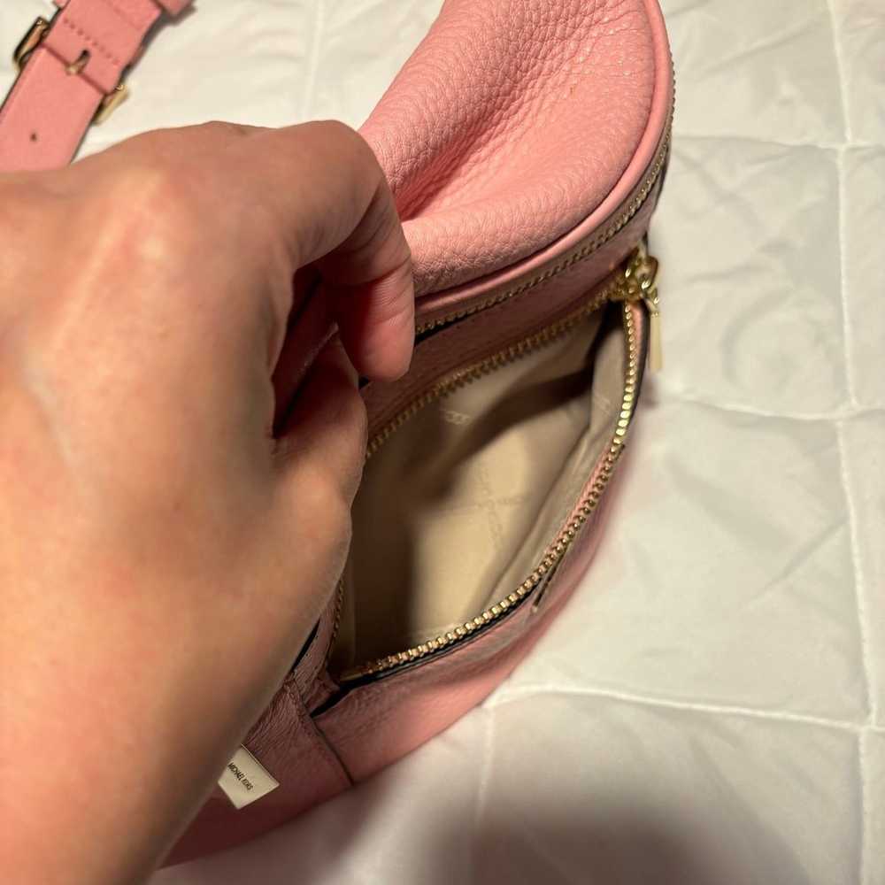 Michael Kors Pink Leather Belt Bag - image 5