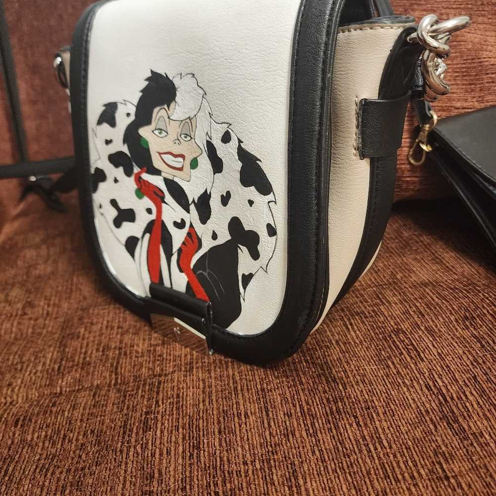 Hand painted cruella purse - image 2
