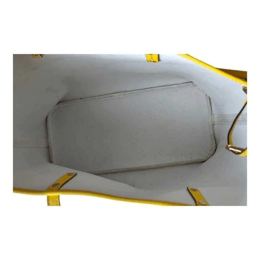 NWOT MICHAEL KORS Jet Set Yellow Saffiano Leather… - image 6
