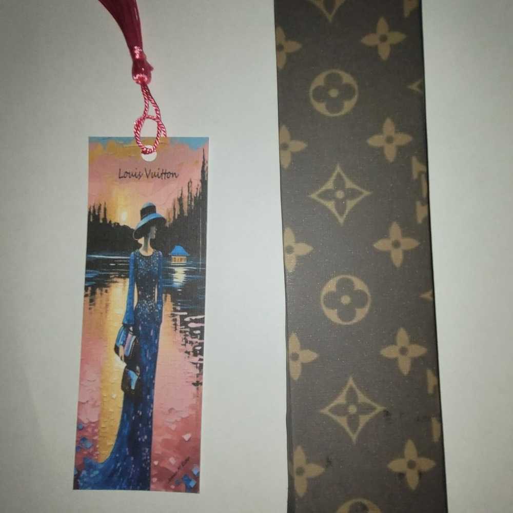 Louis Vuitton 6 inch BookMark with original gift … - image 1