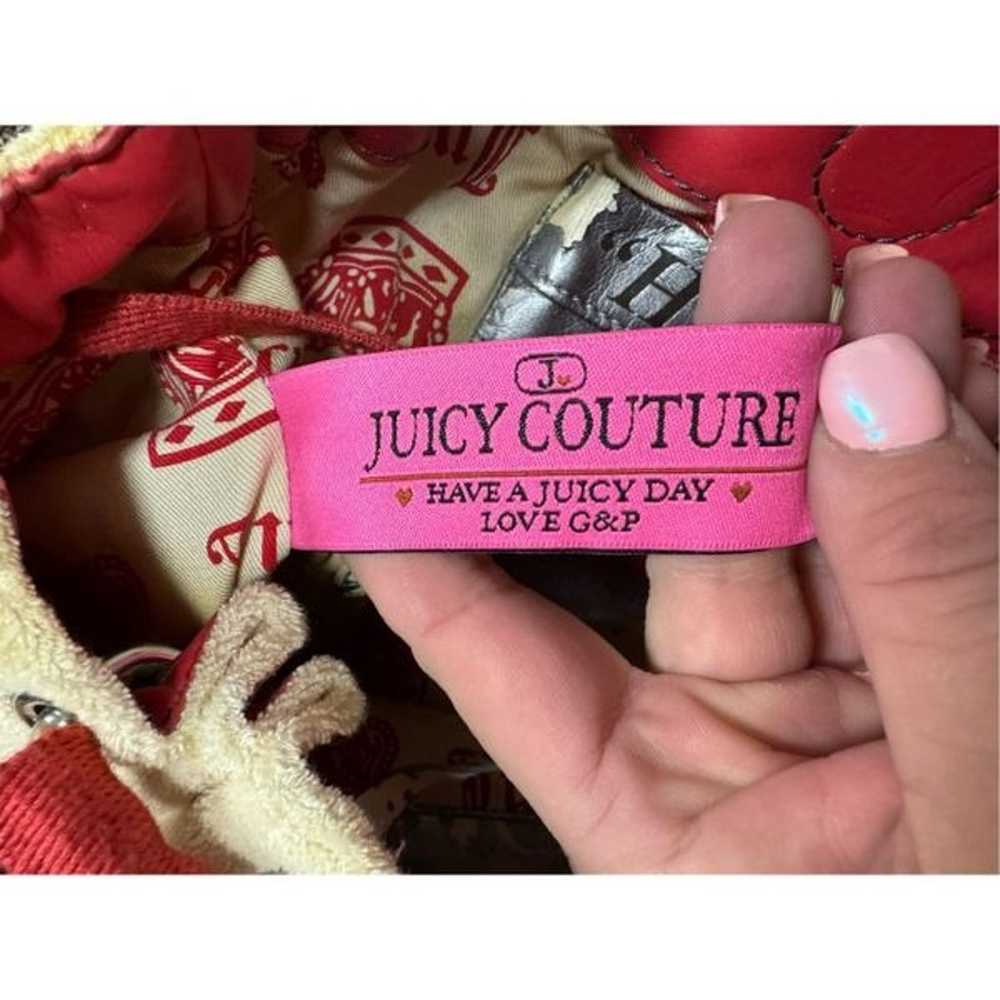Vintage y2K Juicy Couture terry mini duffle purse - image 9