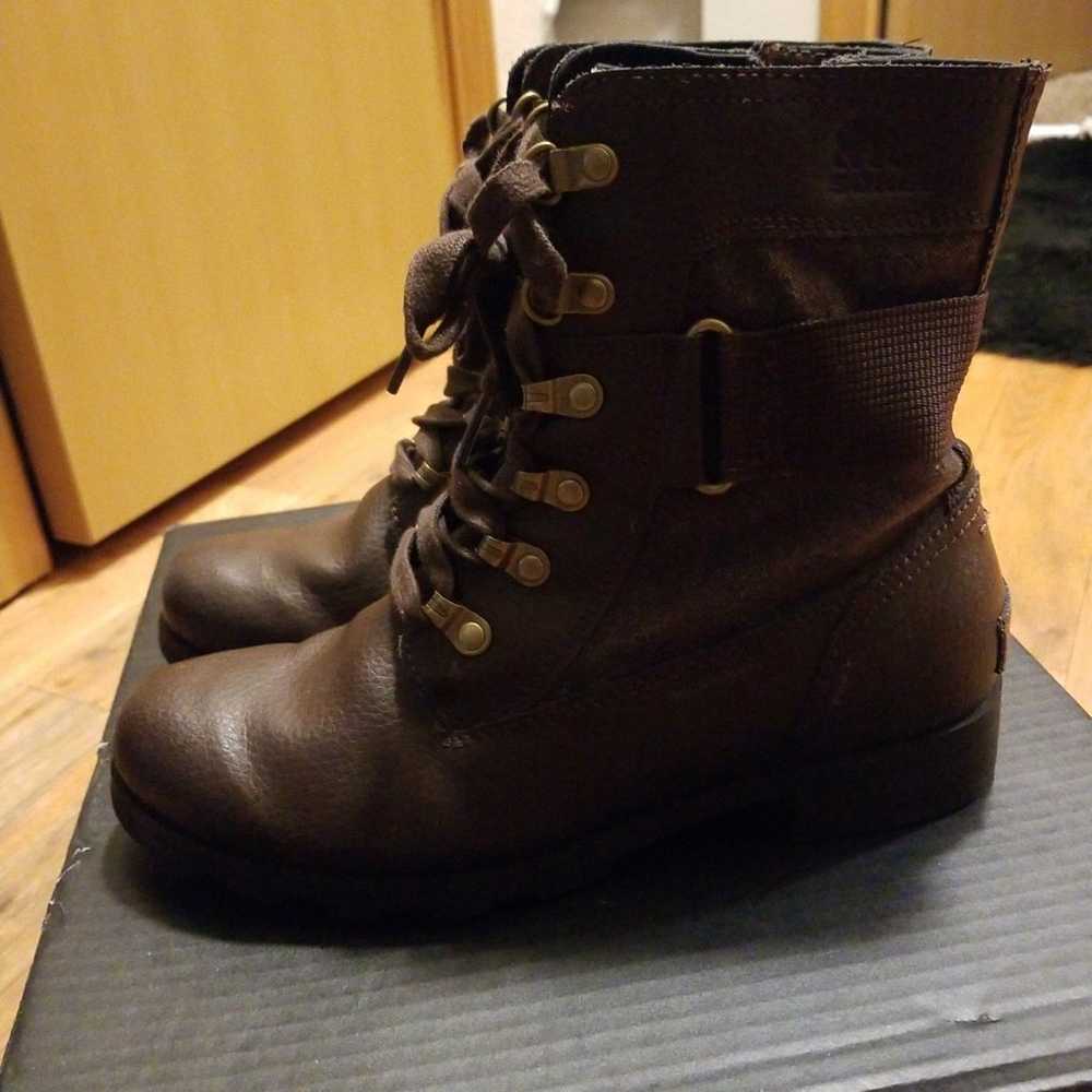sorell boots deep brown - image 3