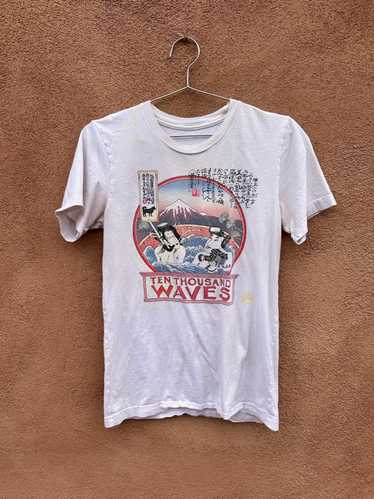 Rare Masamai Teraoka Ten Thousands Waves T-shirt -