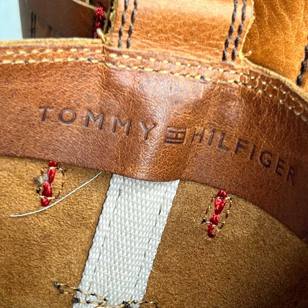 Vintage Y2K Tommy Hilfiger Size 7 Stack Heel West… - image 9