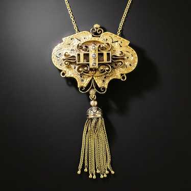 Victorian Tassel Brooch/Pendant
