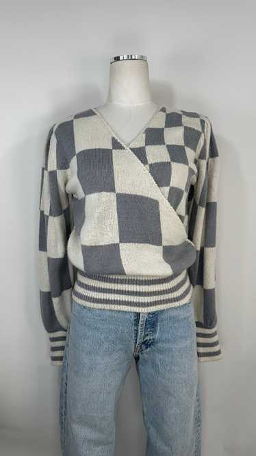 Bonnie and Bill Checker Sweater