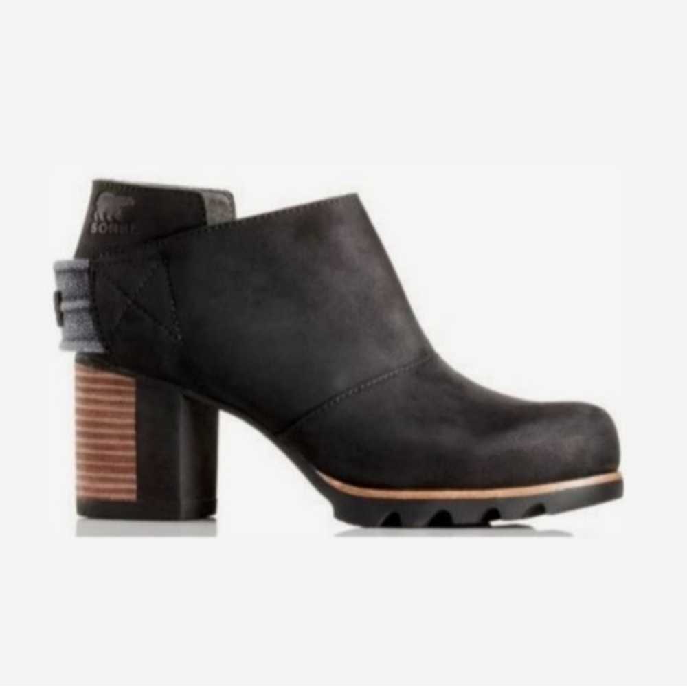 Sorel Addington Strap Black Oiled Leather Slip-on… - image 9
