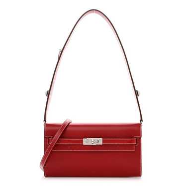 HERMES Box Kelly Wallet To Go Rock Rouge Piment - image 1