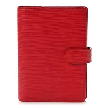 LOUIS VUITTON Epi Small Ring Agenda Cover Red - image 1
