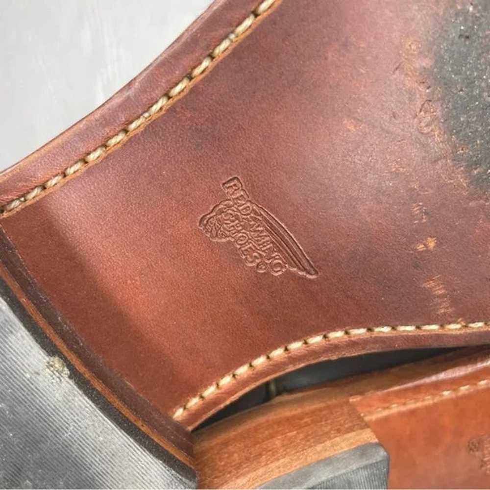 RED WING BOOTS Marion Leather Stirrup Riding Boot… - image 7