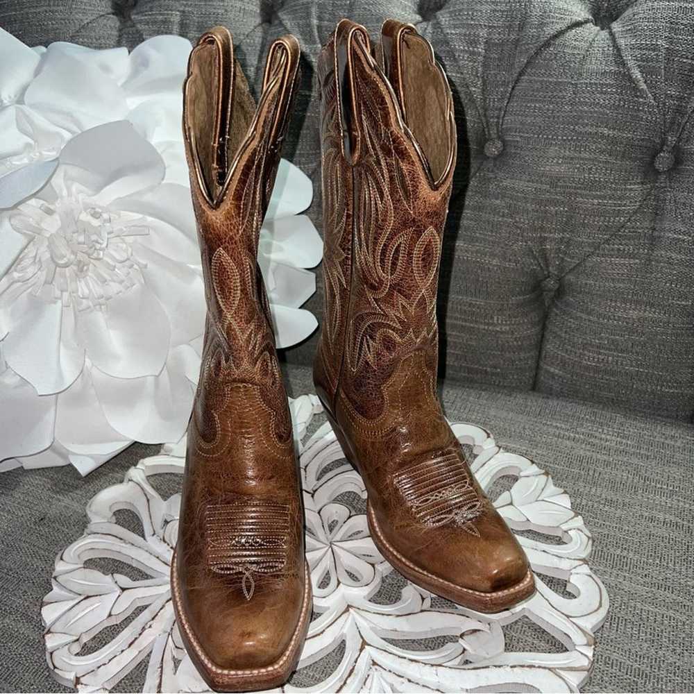 Ariat Western Cowboy Boots Women’s 6 - image 2