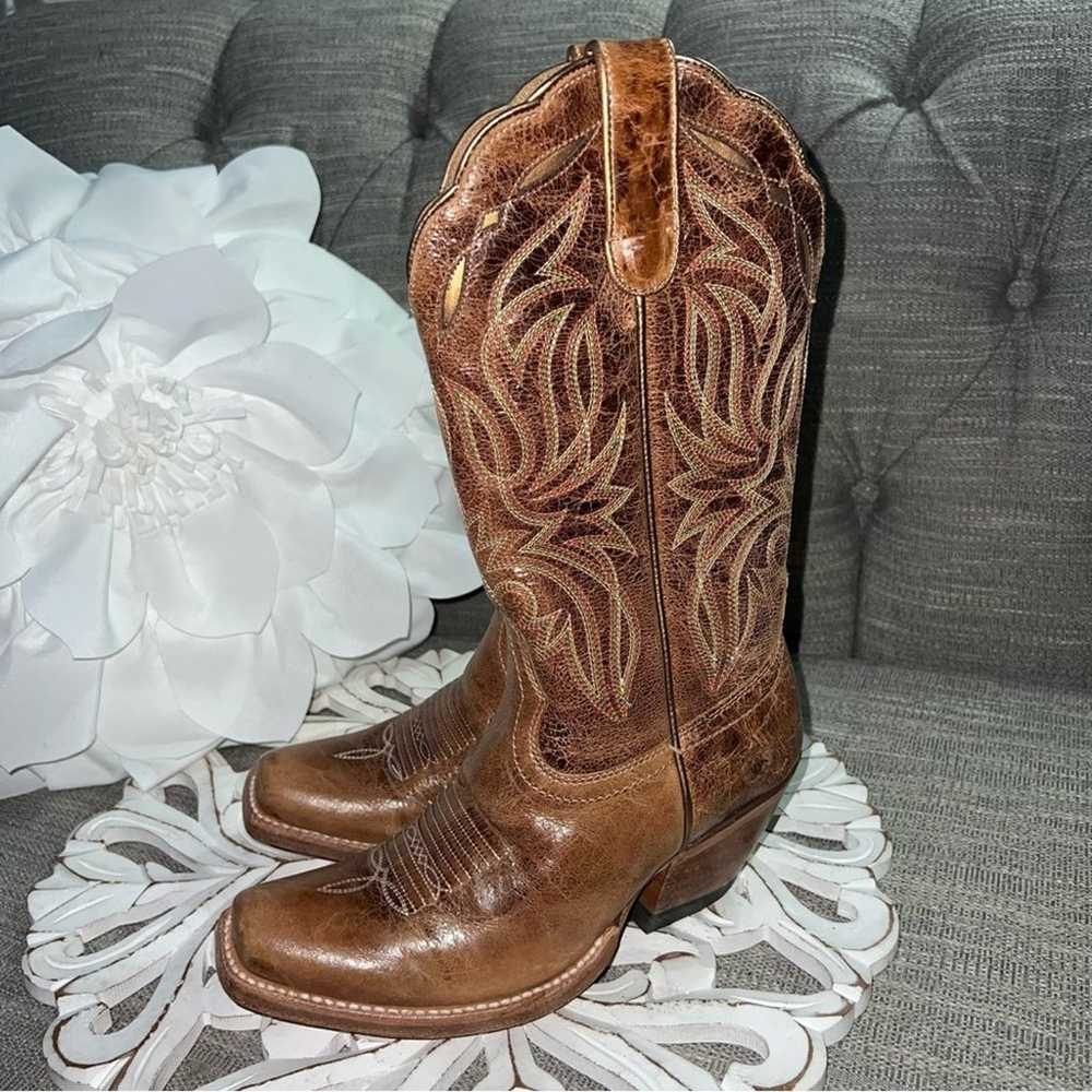 Ariat Western Cowboy Boots Women’s 6 - image 5