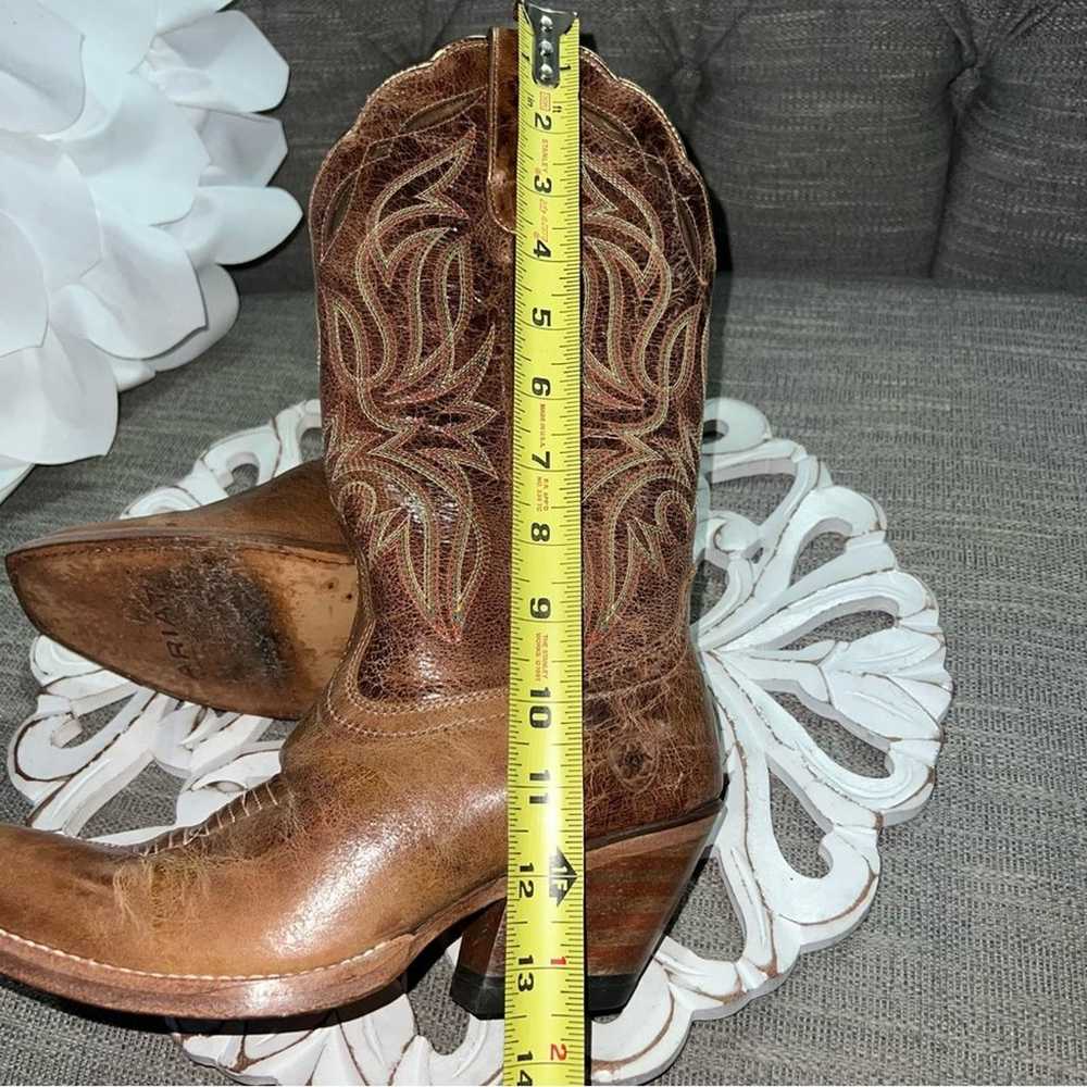 Ariat Western Cowboy Boots Women’s 6 - image 7