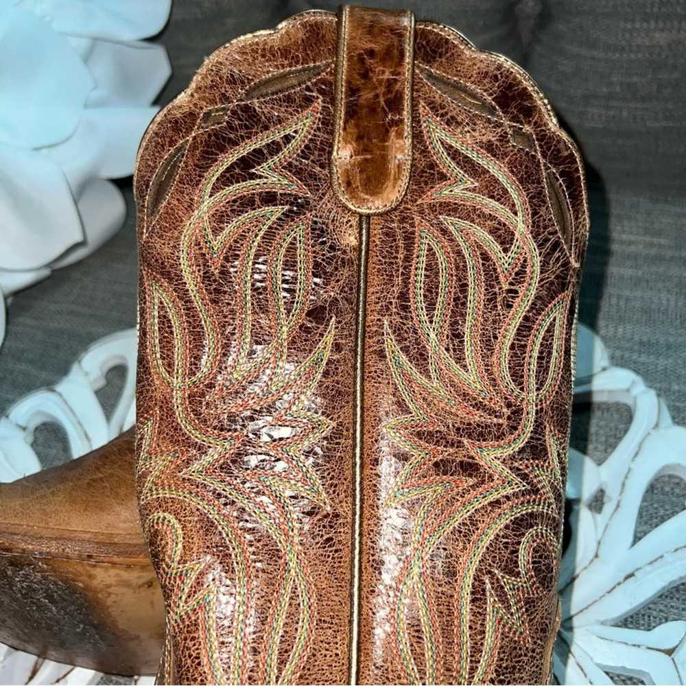 Ariat Western Cowboy Boots Women’s 6 - image 8