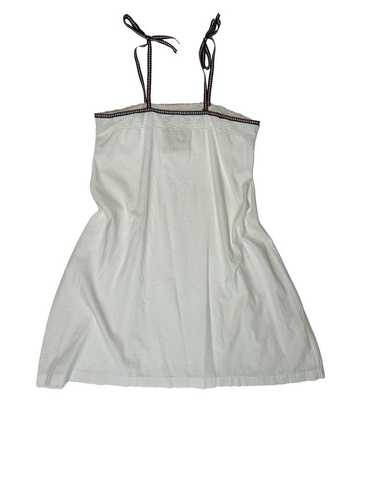 Vintage   FRENCH TANK WORKWEAR DRESS - WHITE