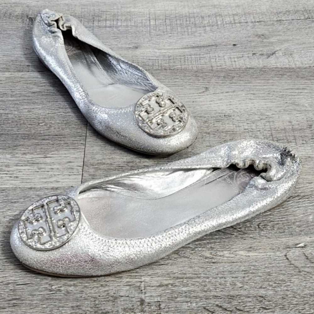 Tory Burch Leather Ballet Flats - image 10
