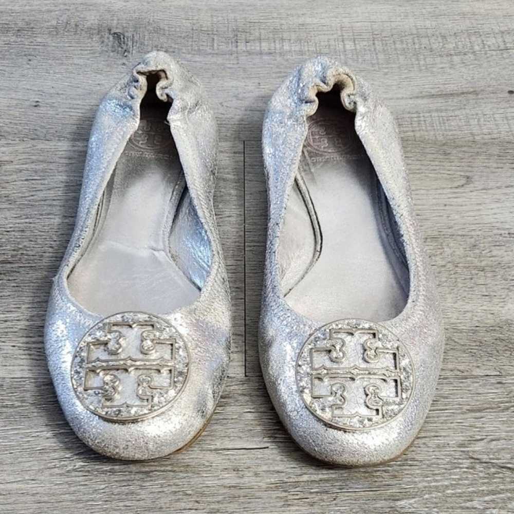 Tory Burch Leather Ballet Flats - image 1