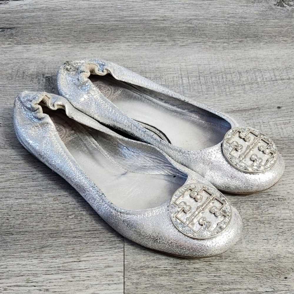 Tory Burch Leather Ballet Flats - image 2