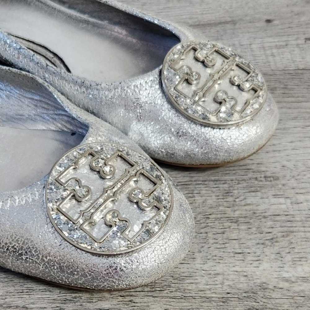 Tory Burch Leather Ballet Flats - image 3