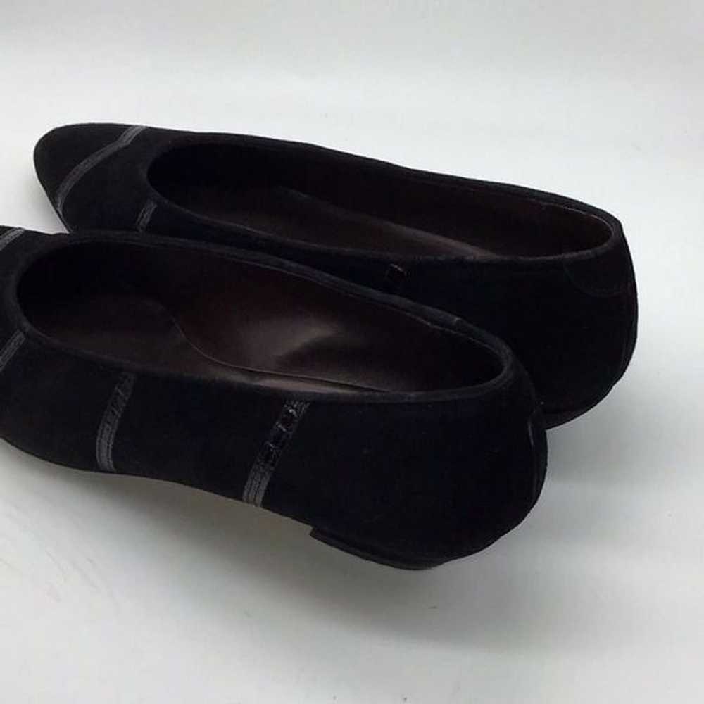 Sesto Meucci of Florence Shoes Vintage Black Sued… - image 3