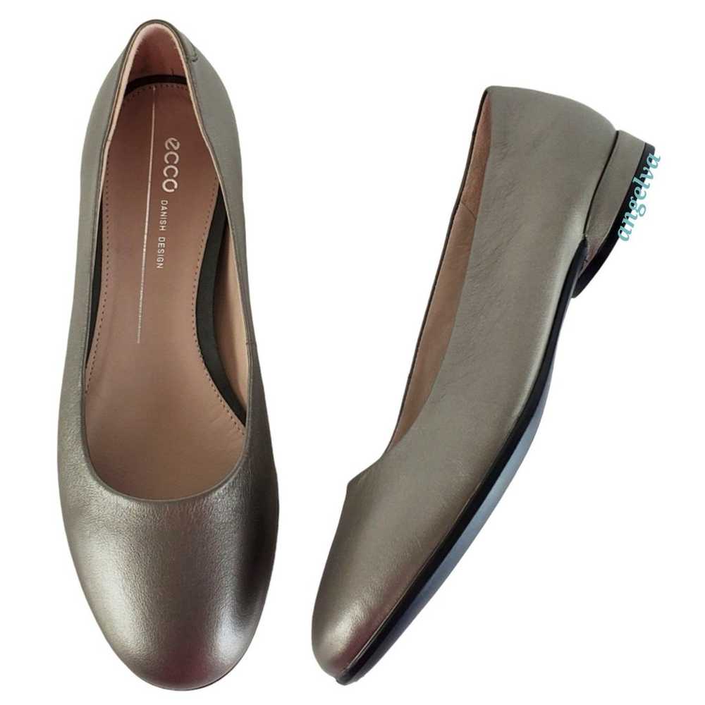 New Ecco anine ballerina leather comfort slip on … - image 4