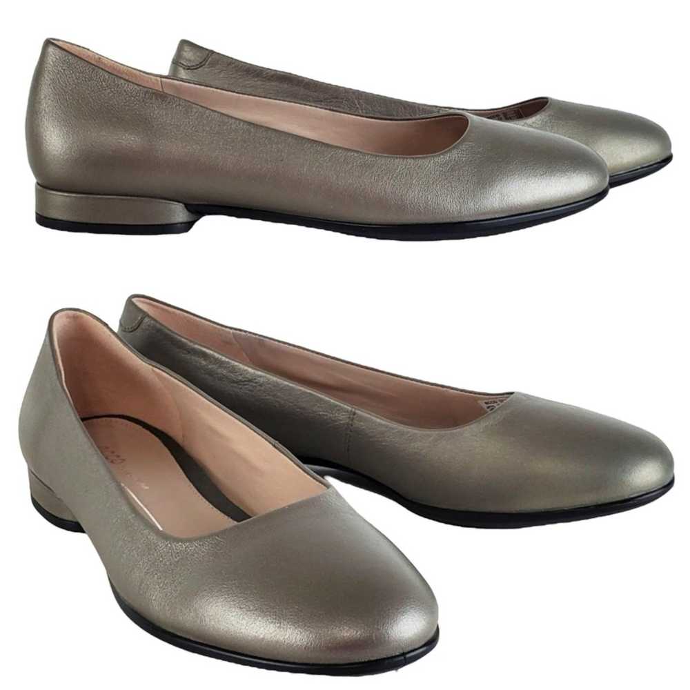 New Ecco anine ballerina leather comfort slip on … - image 6