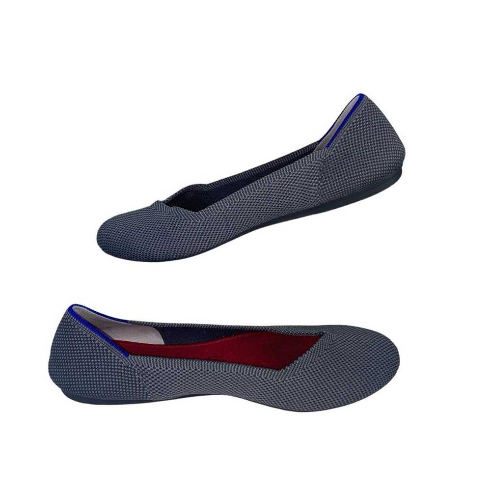 ROTHY’S The Flat Ballet Flat Pebble Charcoal Gray… - image 4