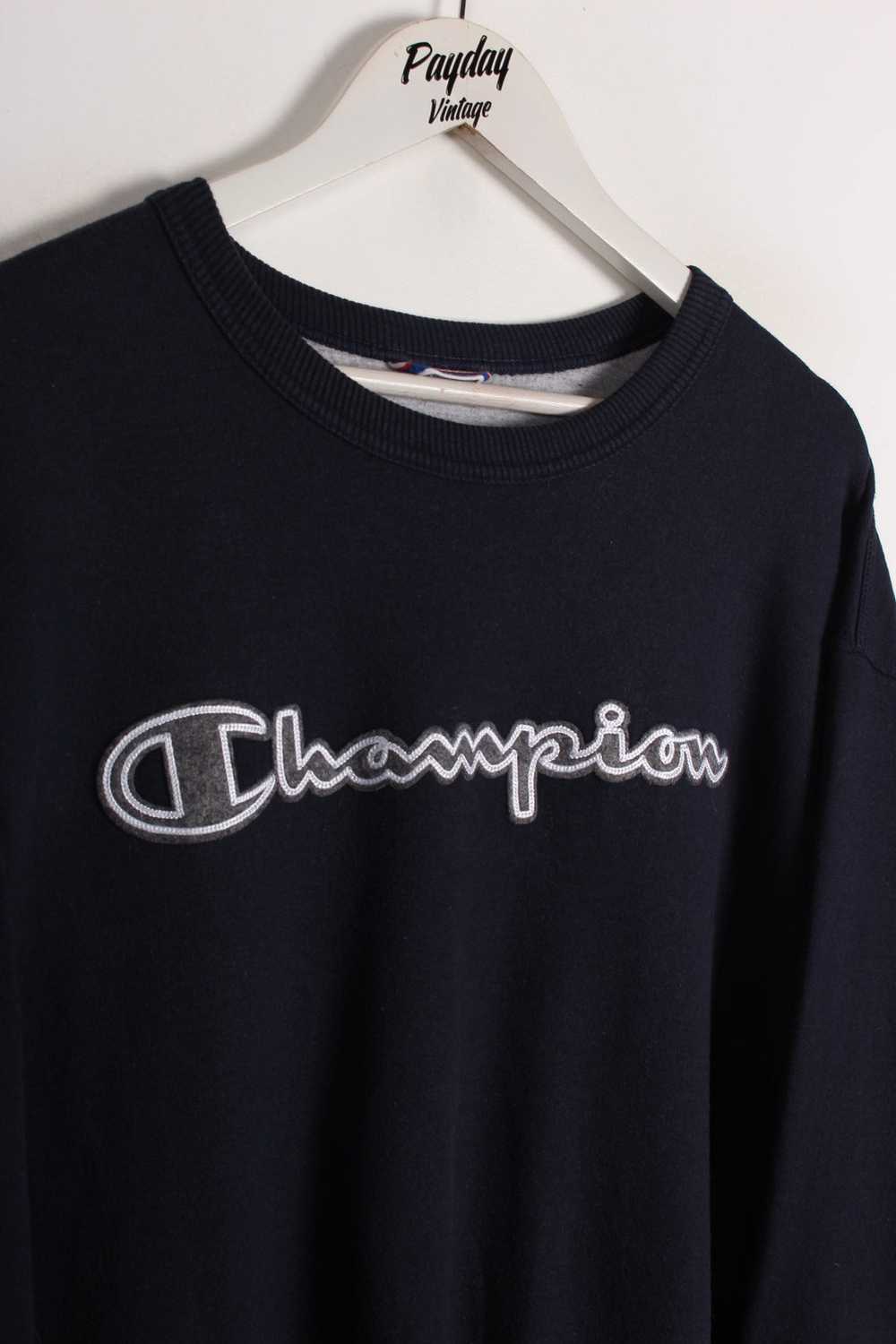 Champion Sweatshirt Navy XL - image 2