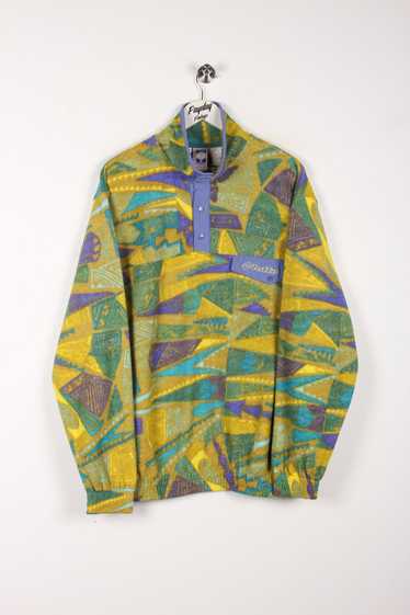 90's Lotto Abstract Fleece Large